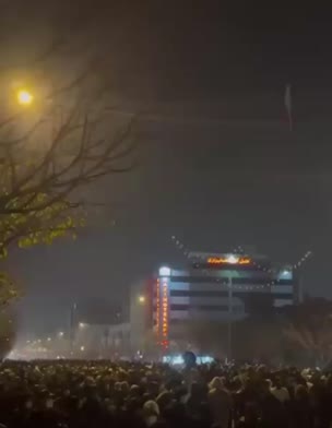 תיעוד נוסף מההפגנות באיראן הערב