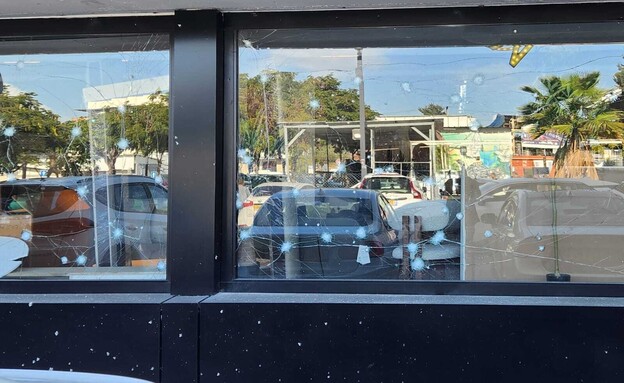 הנזק שנגרם לבית העסק באשקלון