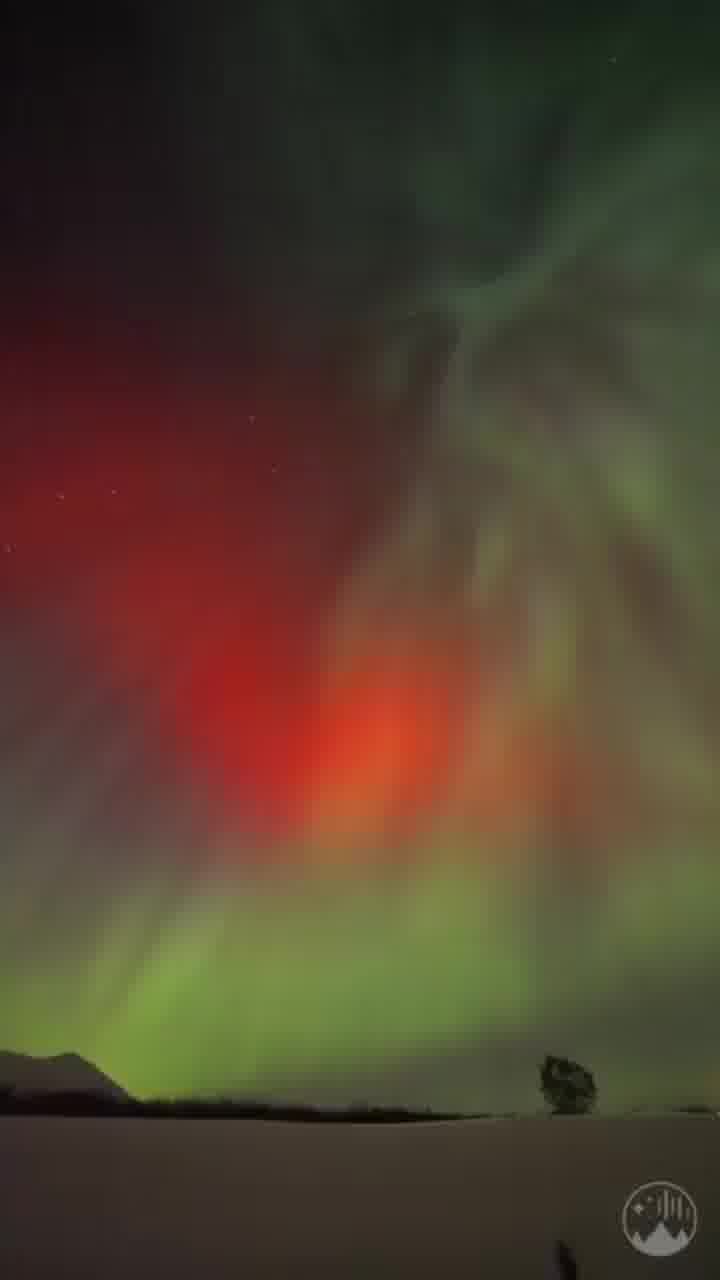 מחזה מרהיב: צילם את הזוהר הצפוני, ותיעד כוכב נופל