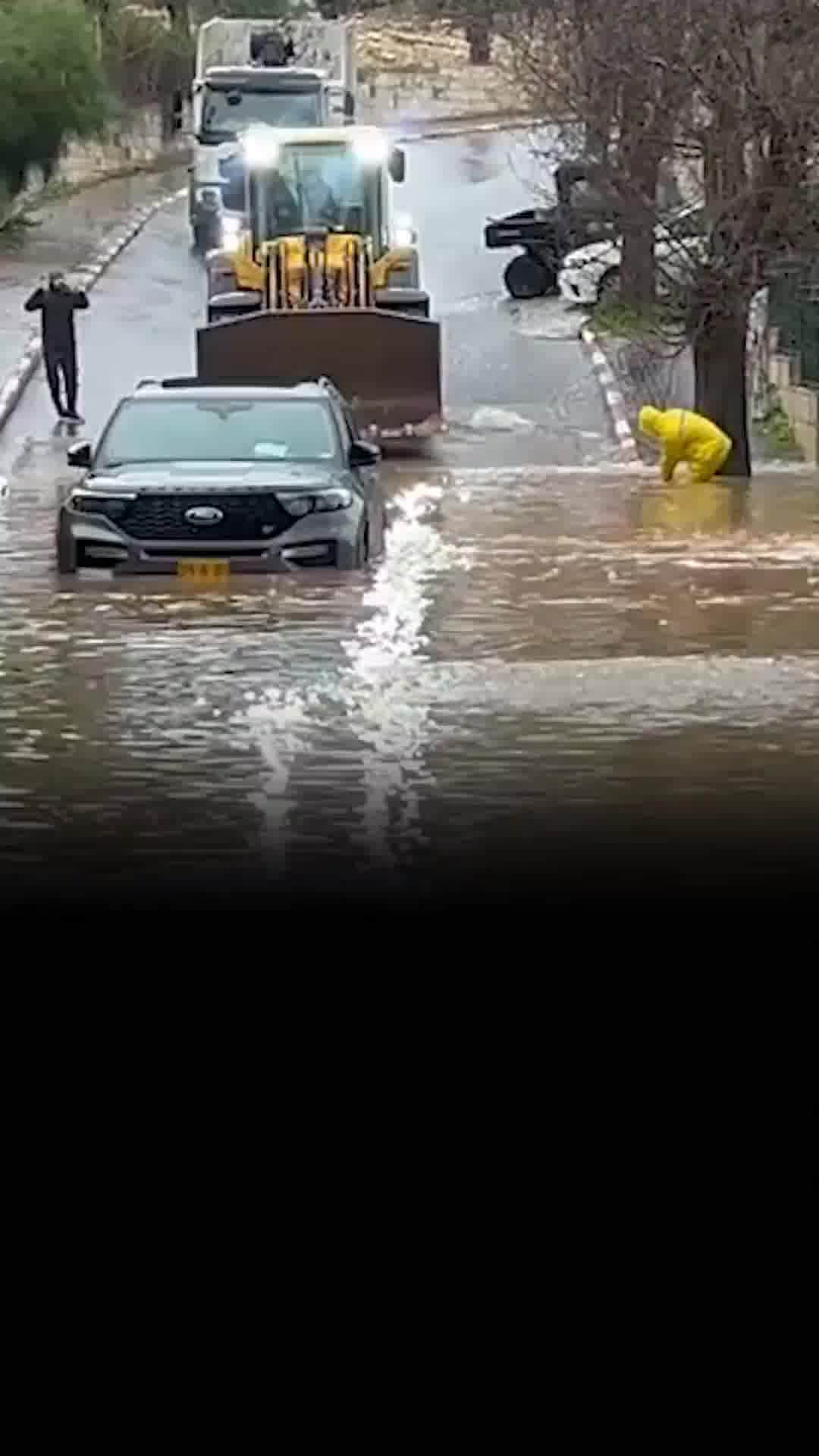 היממה האחרונה בירושלים הייתה הגשומה ביותר מאז הסערה הגדולה ב-2013