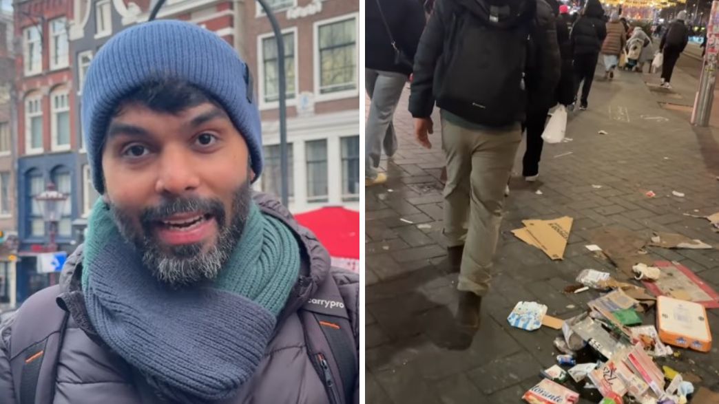 תייר אירופה לכלוך 