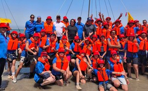 חניכי הנוער העובד והלומד באזור הצפון (צילום: ורד לוי, דוברות מחוז צפון - משרד החינוך)