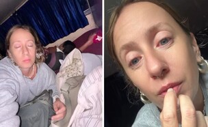 ולריה ברזין באוטובוס בהודו