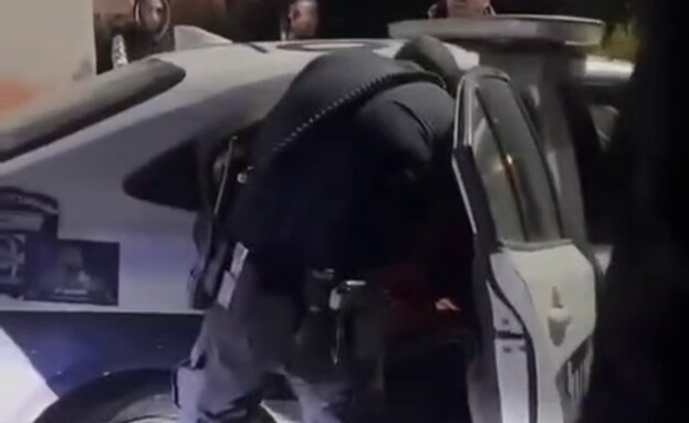 תיעוד המעצר בכפר מנדא