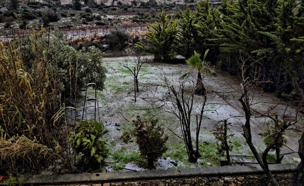 פתיתי שלג באפרת