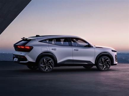 עיצוב דמוי קופה וזוויתי מאוד מאחור (צילום: ספורט 5)