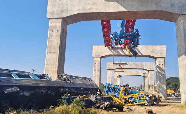 זירת האסון בתאילנד