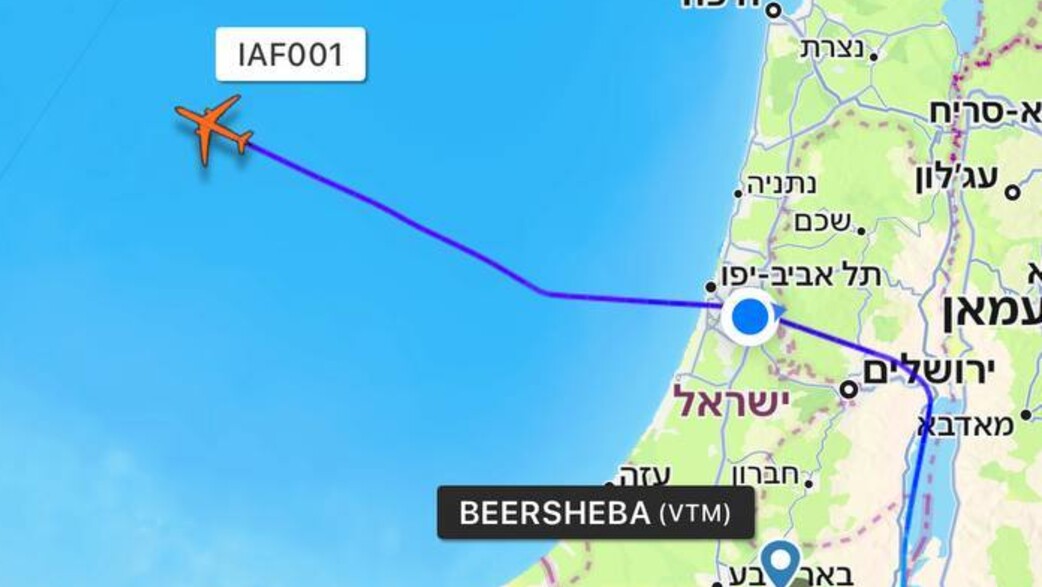 בצל המתיחות עם איראן: מטוס כנף ציון המריא מנתב