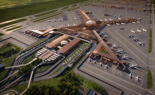 נמל התעופה החדש באתיופיה (הדמיה: באדיבות אתיופיאן איירליינס)