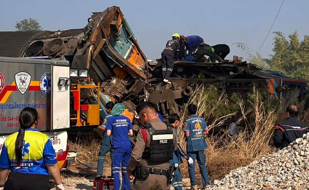 זירת האסון בתאילנד