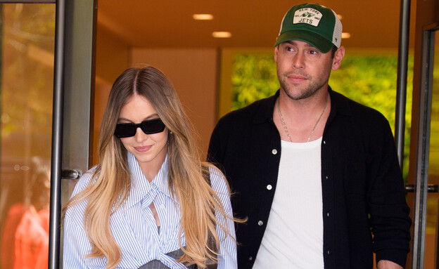 סידני סוויני ובן זוגה סקוטר ברון סידני סוויני ובן זוגה סקוטר ברון