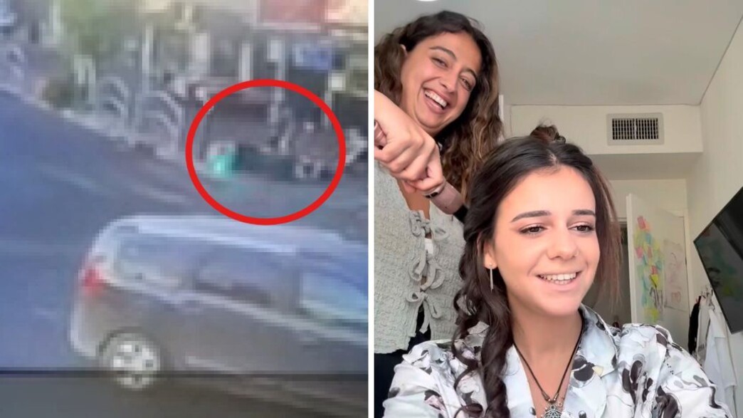 שירן לוי ז"ל ואחותה שירלי לוי, תיעוד רגעי התאונה