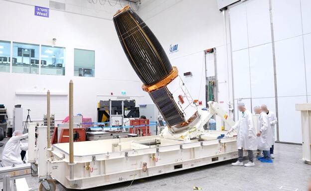 ההכנות לשיגור לוויין אופק 19