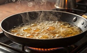 שמן רותח (צילום: Rasejy, shutterstock)