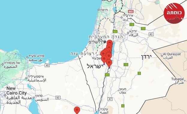 רעידת אדמה באזור ים המלח רעידת אדמה באזור ים המלח