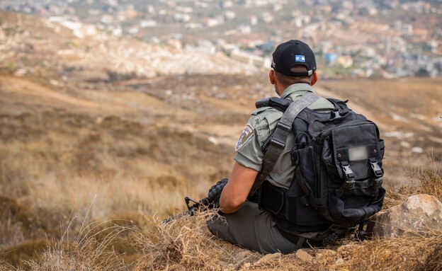 לוחם מג"ב (צילום: Sraya Diamant/Flash90)