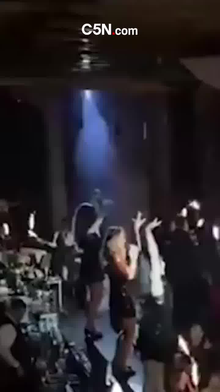 מסיבה שנערכה במסעדה במדריד יצאה לחלוטין משליטה, ללא נפגעים