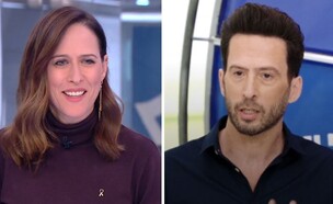 יונית לוי, עידו רוזנבלום (צילום: חדשות 12)