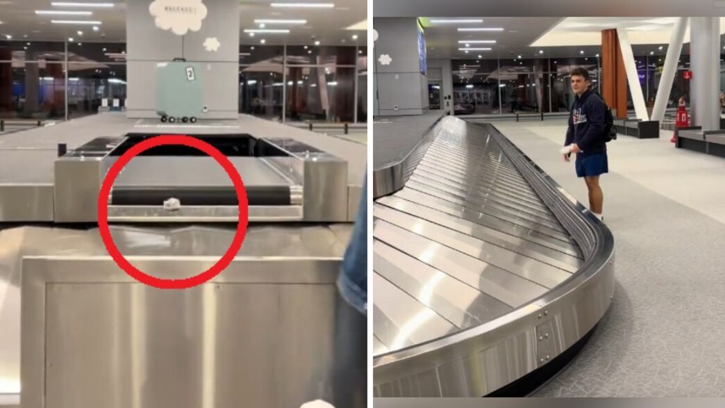 המזוודה התפרקה המזוודה התפרקה