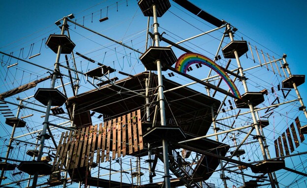 פארק החבלים SKYTOWN תל אביב