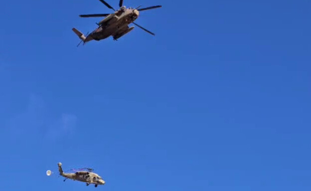 מסוק ינשוף תקול התנתק ונפל באזור ירושלים