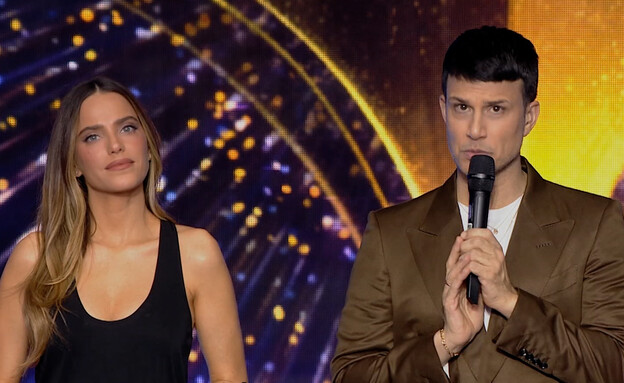 אסי עזר, רותם סלע (צילום: מתוך "הכוכב הבא של ישראל לאירוויזיון", קשת 12)