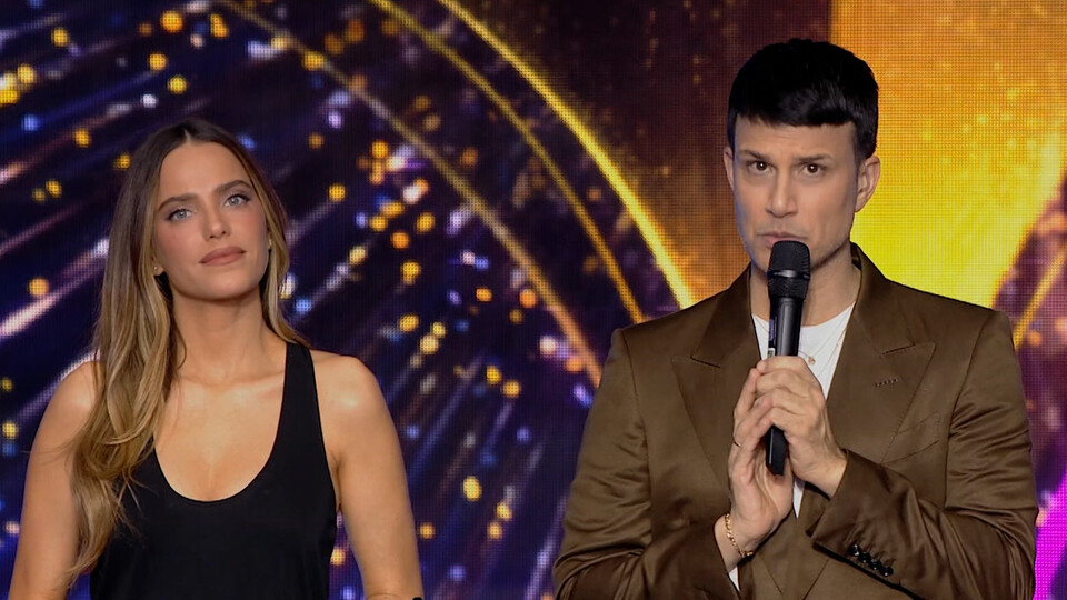 אסי עזר, רותם סלע (צילום: הכוכב הבא, קשת 12)