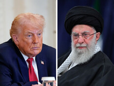  עלי ח'אמנאי,  דונלד טראמפ