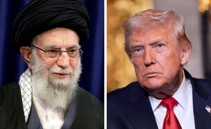 דונלד טראמפ, עלי ח'אמנאי (עיבוד: reuters)