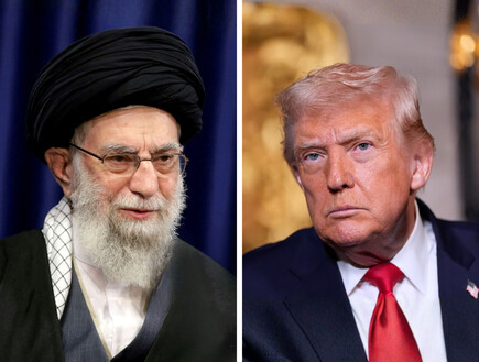 טראמפ מדבר על מו"מ, ח'אמנאי מאיים במלחמה אזורית