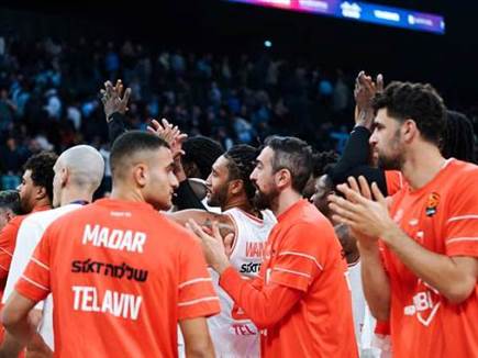 והאדומים נותרו לבד בפסגה (Marie Bassery/Euroleague Basketball via Getty Images)