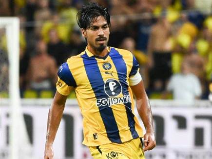 &ldquo;לא מאה אחוז&ldquo;. פרץ (אלן שיבר) (צילום: ספורט 5)