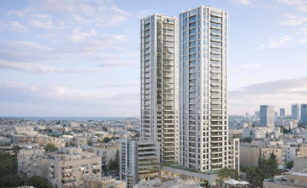 מתחם דניאל החשמונאים בבת ים (הדמיה: יסקי אדריכלים -שאול ויובל יסקי)