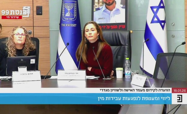 מירב כהן יו"ר הוועדה לקידום מעמד האישה בכנסת