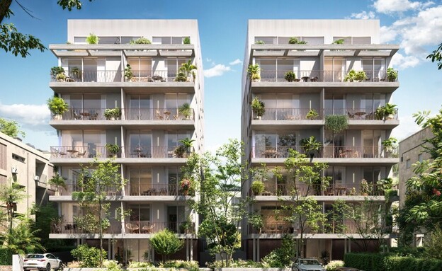 הפרויקט של חברת ביתא ברחוב ארבע ארצות בתל אביב (הדמיה: pitom)