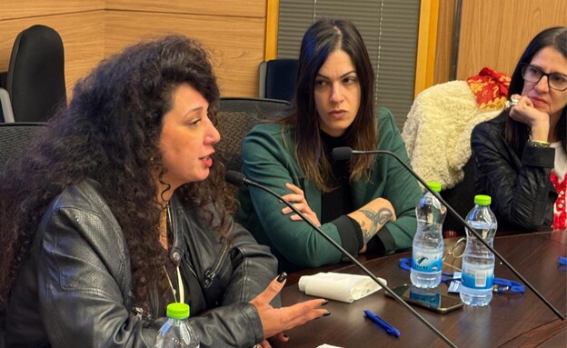 שי-לי עטרי מעידה בוועדת לקידום מעמד האישה בכנסת
