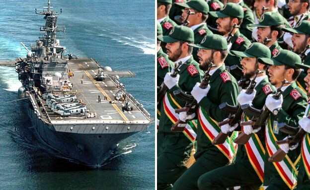 האיומים וההיערכות (צילום: Felix Garza Jr./U.S. Navy via Getty Images | STRINGERAFP)