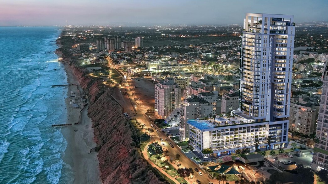 פרויקט המגורים The Blue Cliff בנתניה