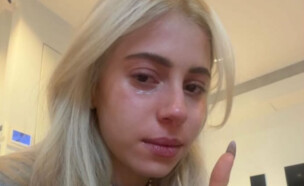 שיר זוארץ בוכה (צילום: מתוך חשבון האינסטגרם של שיר)