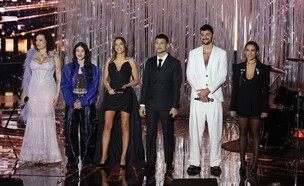 רביעיית הגמר יחד עם אסי ורותם (צילום: אורטל דהן זיו)