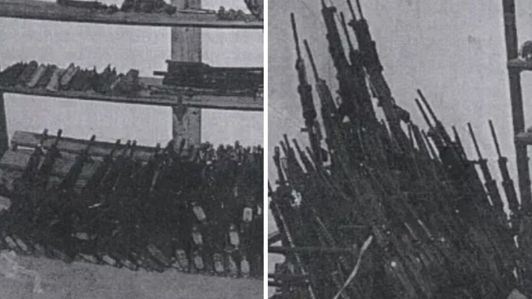 גנב 30 רובים מבית ספר ימי