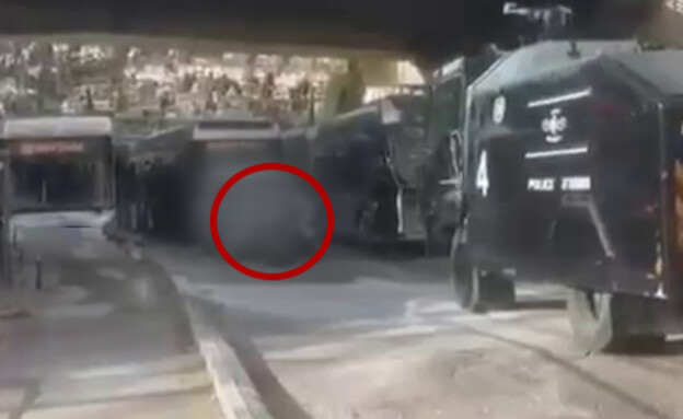 תיעוד דריסת המפגין החרדי