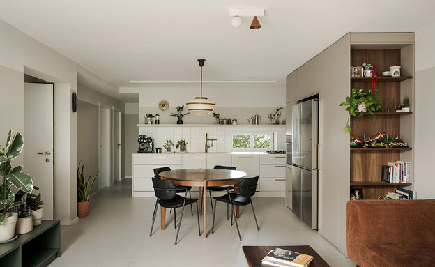 דירה בתל אביב תכנון ועיצוב פנים מיכאל ומור וולובץ 