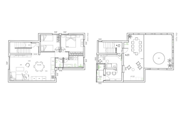 דירה בתל אביב תכנון ועיצוב פנים מיכאל ומור וולובץ 