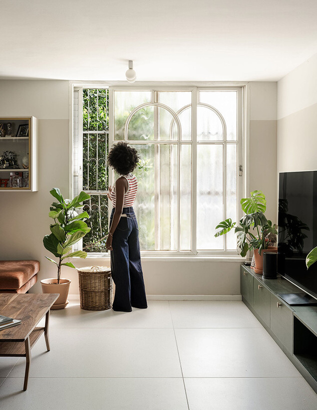 דירה בתל אביב תכנון ועיצוב פנים מיכאל ומור וולובץ 