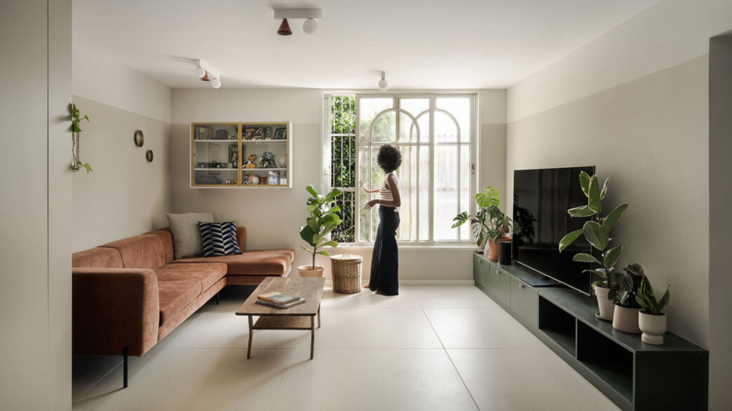 דירה בתל אביב תכנון ועיצוב פנים מיכאל ומור וולובץ 