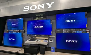מסכי טלוויזיה סוני (צילום: PJ McDonnell, shutterstock)