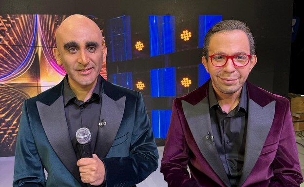 עקיבא נוביק ואסף ליברמן ב"ארץ נהדרת"