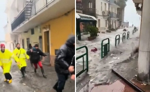 ציקלון הארי סיציליה  (צילום: לפי סעיף 27א' לחוק זכויות יוצרים)