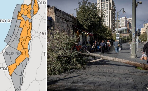 גל קור -חורף 2026 (צילום: יונתן סינדל, פלאש 90)